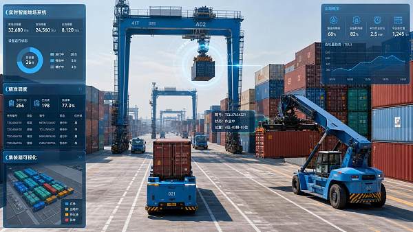 How Real Time Smart Yard Systems Improve Container Visibility and Dispatch Accuracy