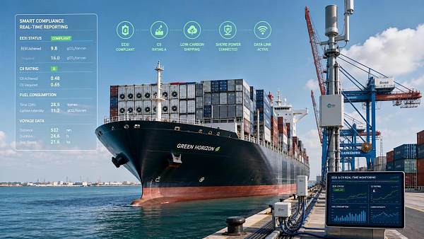 IMO Rule Starts Real-Time EEXI and CII Reporting for EU Port Calls