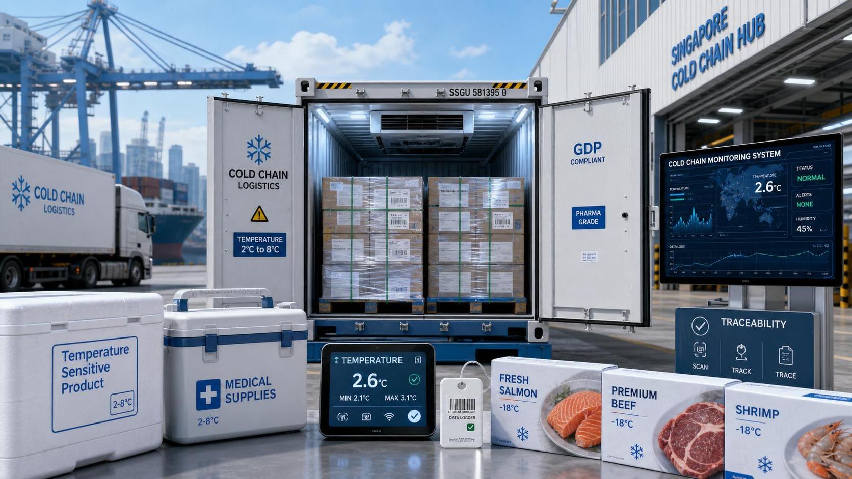 Cold Chain Intelligence in Singapore: What Data Matters for Pharma and Food Logistics?