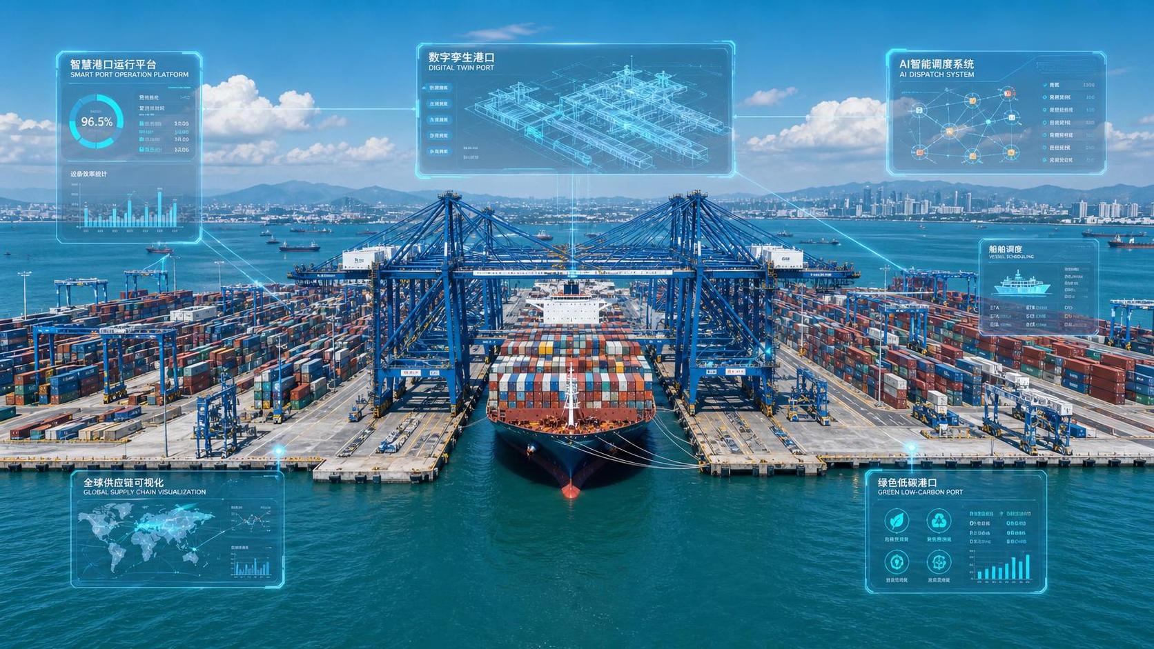 Shipping Map Puts China Port AI at the Center