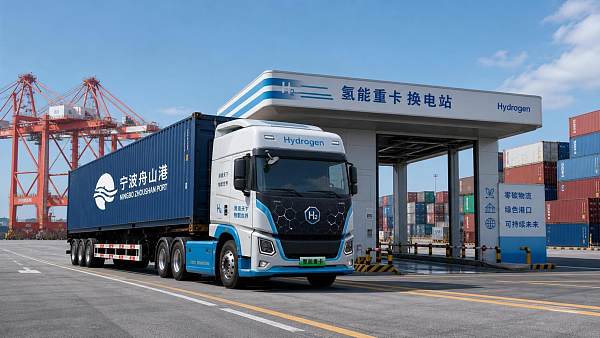 Ningbo Zhoushan Port Starts Zero-Carbon Truck Network