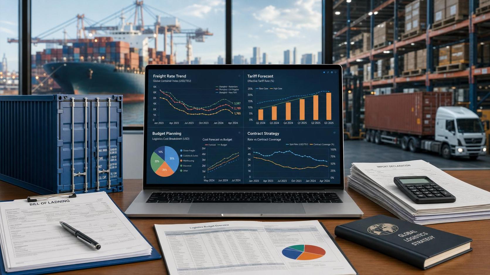 How to Use a Tariff Volatility Forecast in Freight Budgeting and Contract Planning