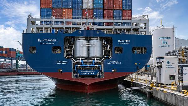 IMO Rule Takes Effect on Hydrogen-Ready Container Ships