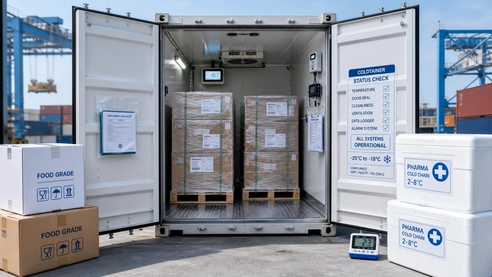 Reefer Container Compliance: Which Standards Matter for Food and Pharma Shipments?