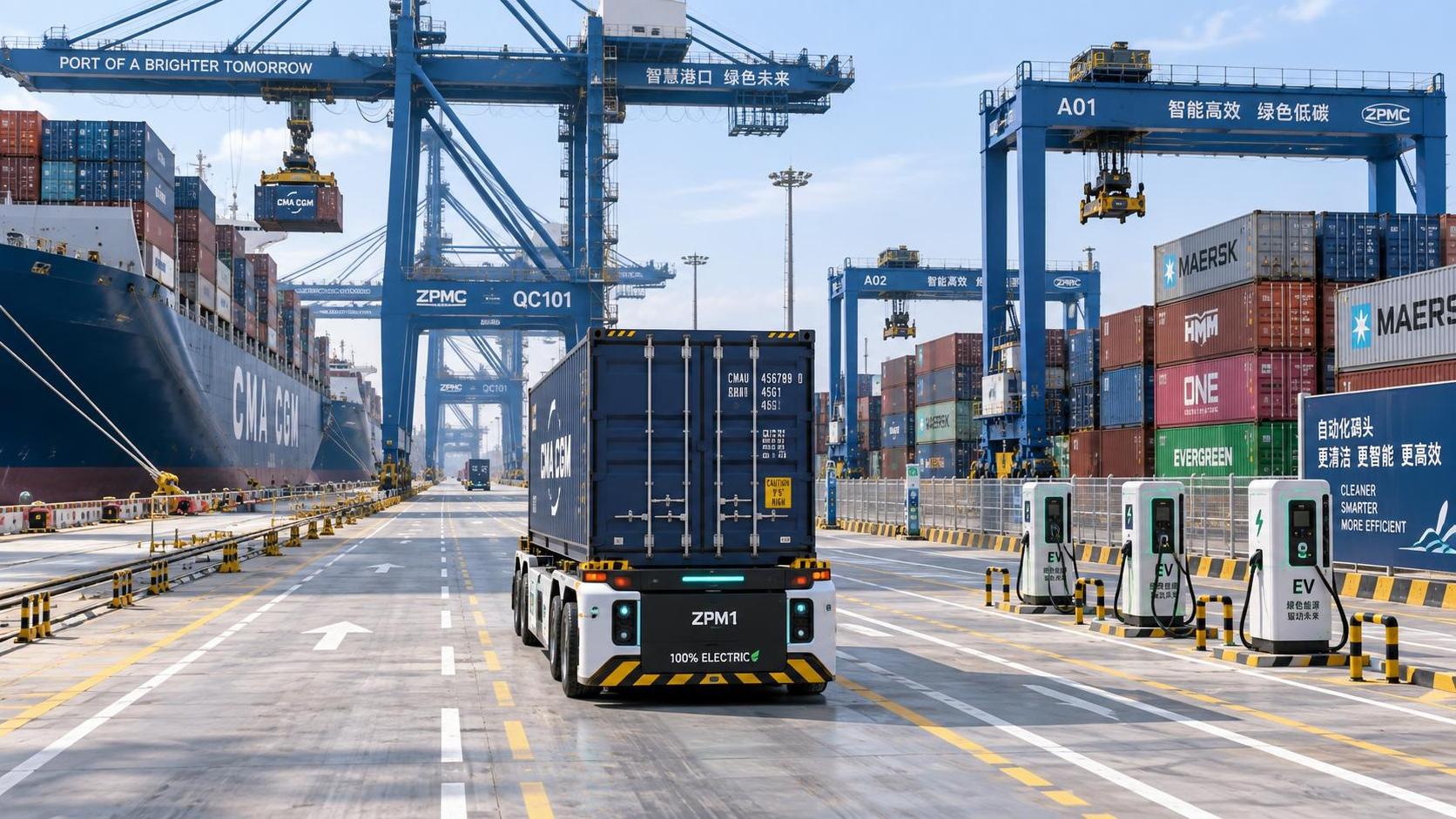Where Autonomous Freight Vehicles Deliver the Most Value in Port Operations Where Autonomous Freight Vehicles Deliver the Most Value in Port Operations