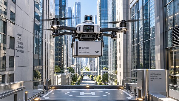 How last-mile UAV navigation manages GPS loss near dense buildings