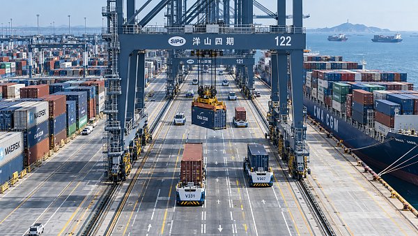 SIPG Upgrades AI Scheduling System at Yangshan Phase IV Automated Terminal