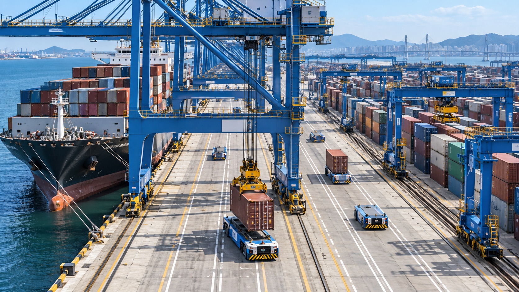 How Container Port Automation Coordinates Cranes, AGVs, and Yard Operations How Container Port Automation Coordinates Cranes, AGVs, and Yard Operations
