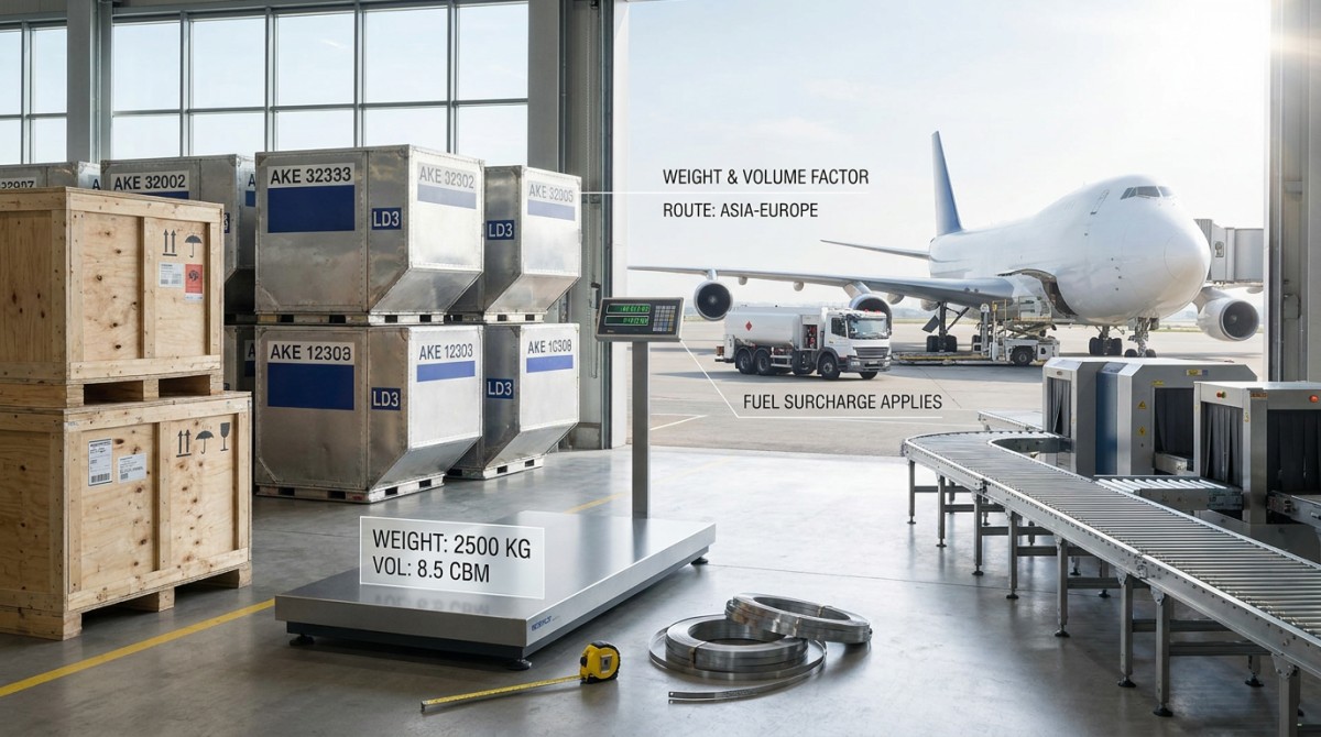 Air Freight Cost Factors: Weight, Volume, Routes, and Surcharges