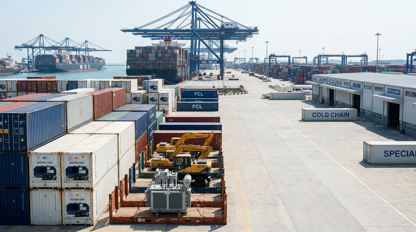 Container Shipping Options: FCL, LCL, Reefer, and Special Cargo
