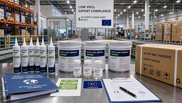 China UV Hot Melt Adhesive Exports Face VOCs Compliance Shift
