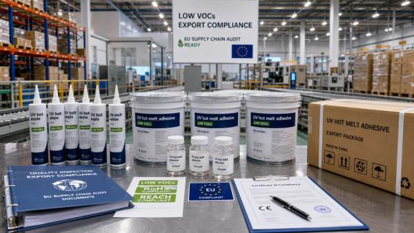 China UV Hot Melt Adhesive Exports Face VOCs Compliance Shift