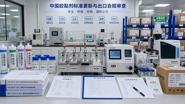 China Updates 13 Adhesive Standards for 2026 Exports