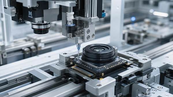 Non Contact Micro Dispensing Applications in Camera Module Assembly Non Contact Micro Dispensing Applications in Camera Module Assembly