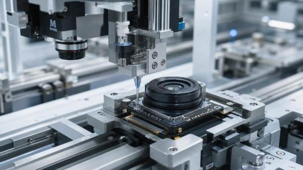 Non Contact Micro Dispensing Applications in Camera Module Assembly