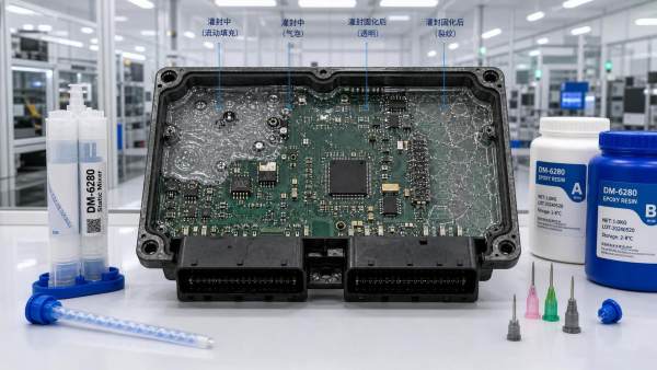 Electronics Potting: How to Prevent Cracking and Voids