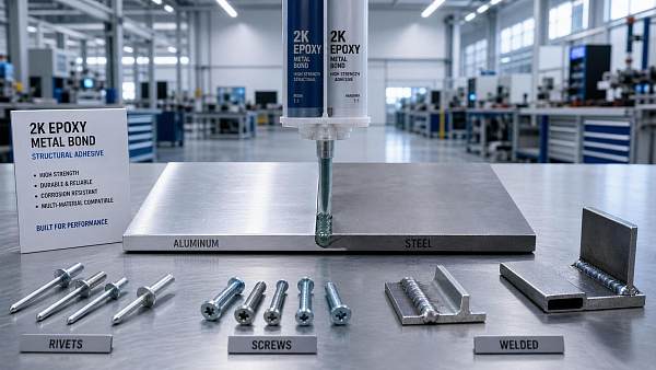 2K Epoxy Adhesive Systems for Metal Bonding Compared