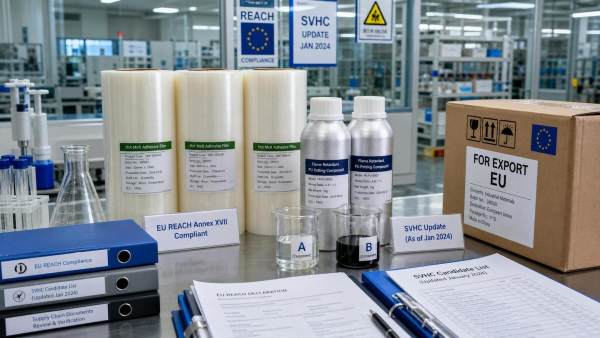 ECHA SVHC Update Puts Halogen Adhesive Film Exports Under Review