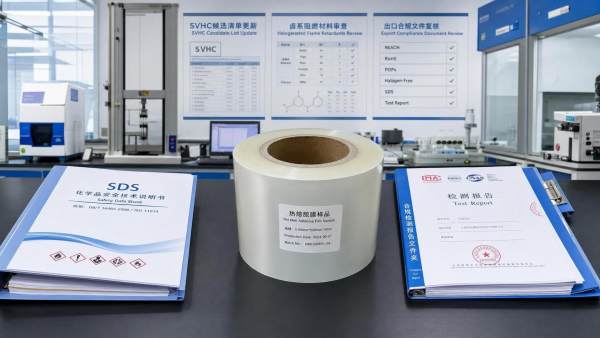 ECHA SVHC Update Puts Halogenated Hot Melt Films Under Review