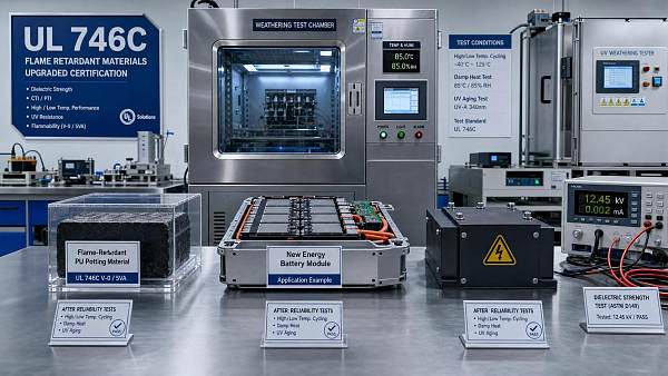 UL 746C Update Raises Bar for Flame-Retardant PU Potting