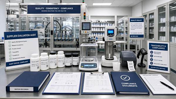 Adhesive Supplier Evaluation Audit: What to Check Before Approval