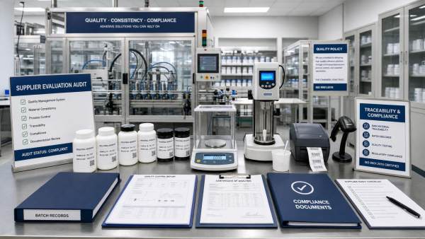 Adhesive Supplier Evaluation Audit: What to Check Before Approval