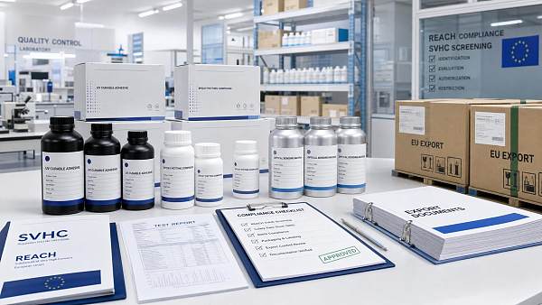 ECHA Adds Two SVHCs, Forcing UV Adhesive Export Review