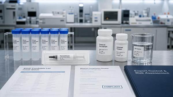 ECHA SVHC Update Raises Export Risks for Silicone Materials