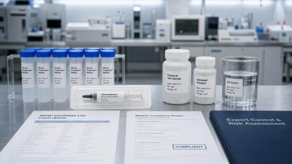 ECHA SVHC Update Raises Export Risks for Silicone Materials