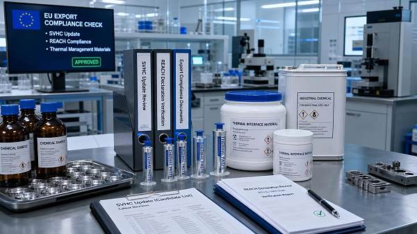 ECHA Adds 3 SVHCs, REACH Declarations for Thermal Pastes Must Be Updated