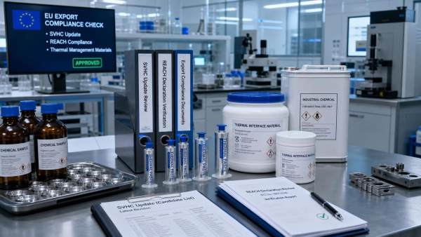 ECHA Adds 3 SVHCs, REACH Declarations for Thermal Pastes Must Be Updated