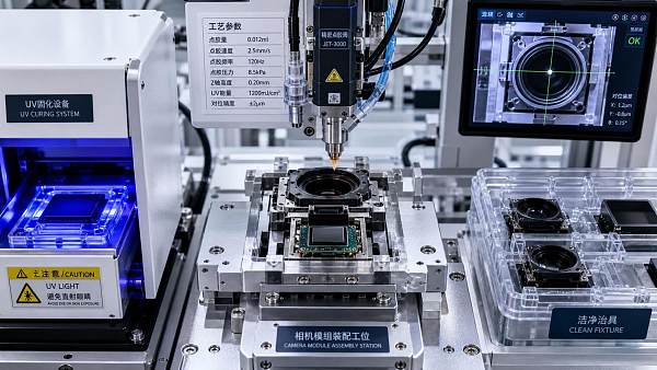 What drives yield loss in the camera module assembly process