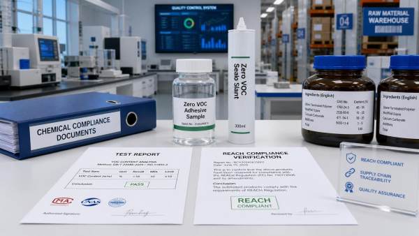 How to verify if a zero VOC adhesives supplier meets REACH needs