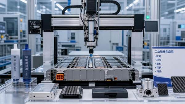 What is driving growth in the industrial adhesive technology market?