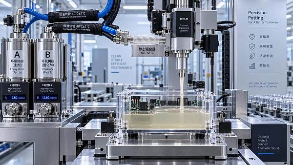 How fluid control engineering prevents voids in 2K epoxy sealants