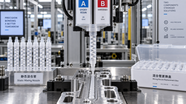 When disposable static mixers reduce cleanup time in 2K dispensing