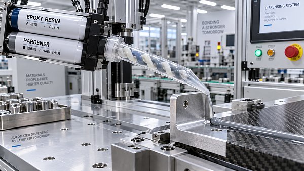 When does a 2K epoxy adhesive system need a static mixer?