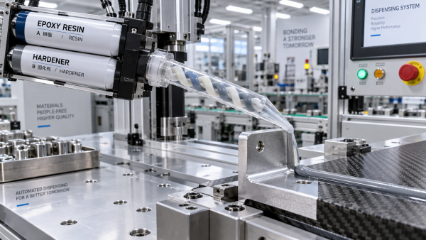 When does a 2K epoxy adhesive system need a static mixer?