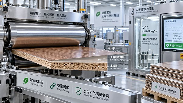How zero VOC bonding for lamination supports indoor air quality compliance