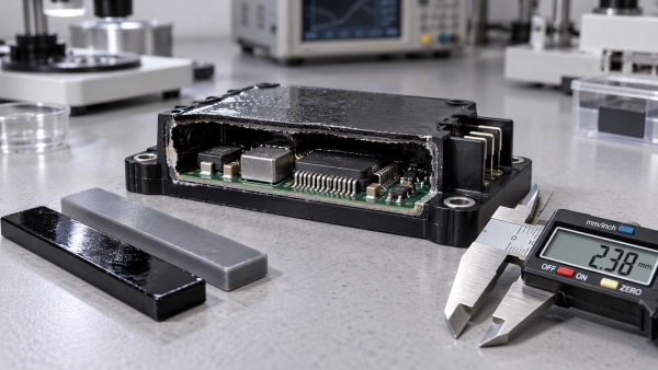 How to verify UL 94 V-0 for flame-retardant electronic encapsulation
