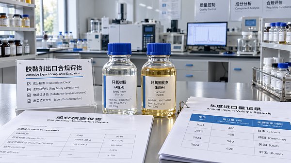 When is REACH registration required for adhesive exports to Europe?