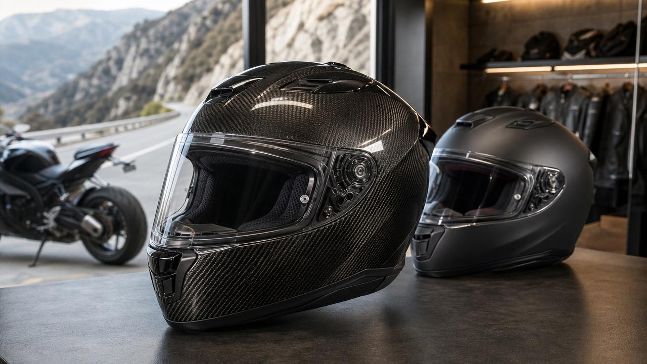 Carbon Fiber Motorcycle Helmets: Weight, Safety, and Trade-Offs