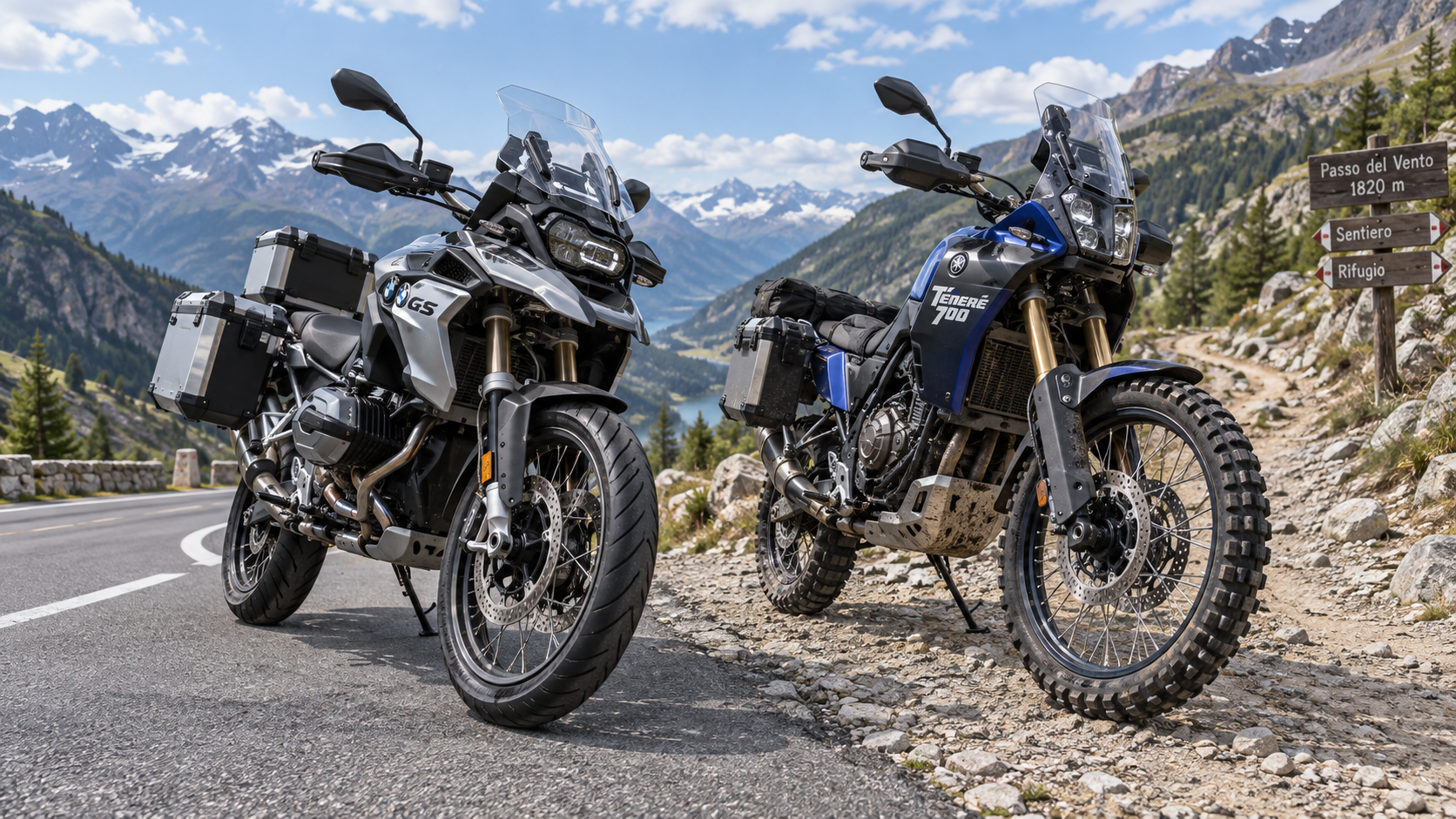 Adventure Motorcycles: Choosing Wheel Sizes for Pavement and Rocky Trails