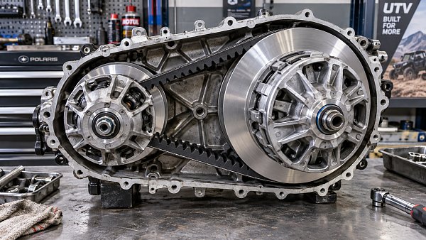 How a CVT Transmission Uses Clutches and Belts to Deliver UTV Power
