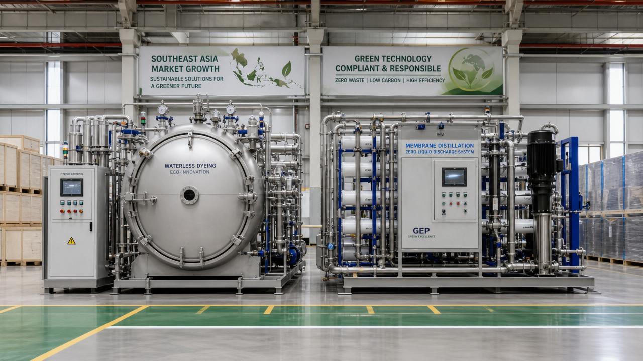 Techtextil 2026 Data Signals Stronger Southeast Asia Demand for China’s Waterless Dyeing Equipment Techtextil 2026 Data Signals Stronger Southeast Asia Demand for China’s Waterless Dyeing Equipment