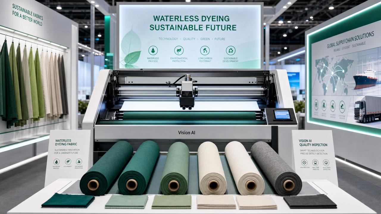 Intertextile Bay Area Spotlights Waterless Dyeing Export Push Intertextile Bay Area Spotlights Waterless Dyeing Export Push