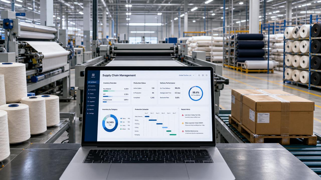 Textile Supply Chain Management Software: Where ROI Shows Up First