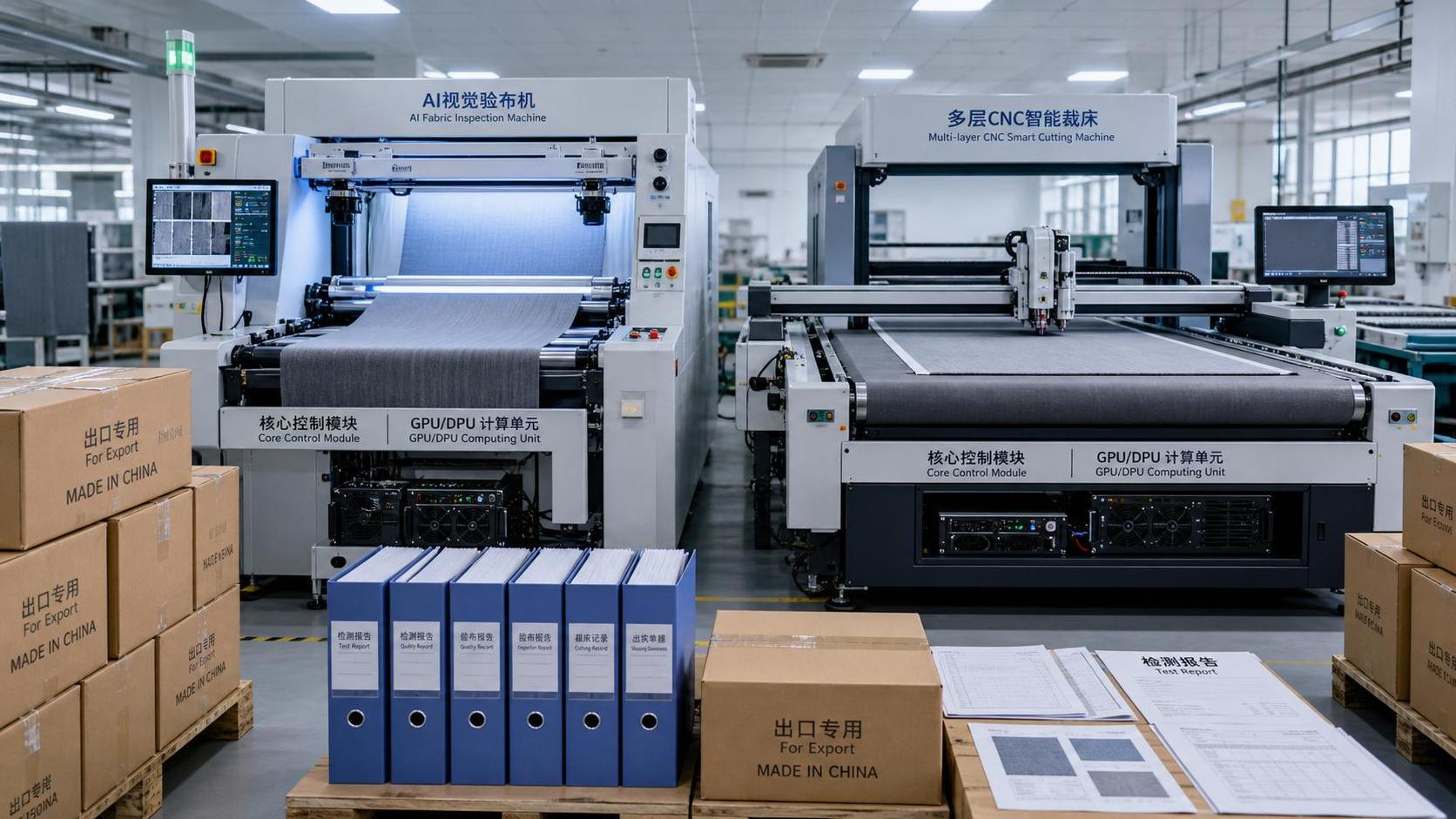美国ITC启动GPU/DPU 337调查，AI验布与智能裁床供应链承压