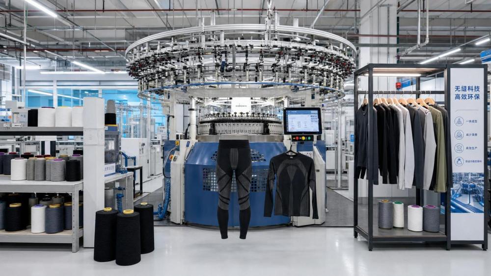 How Seamless Apparel Knitting Cuts Sportswear Waste