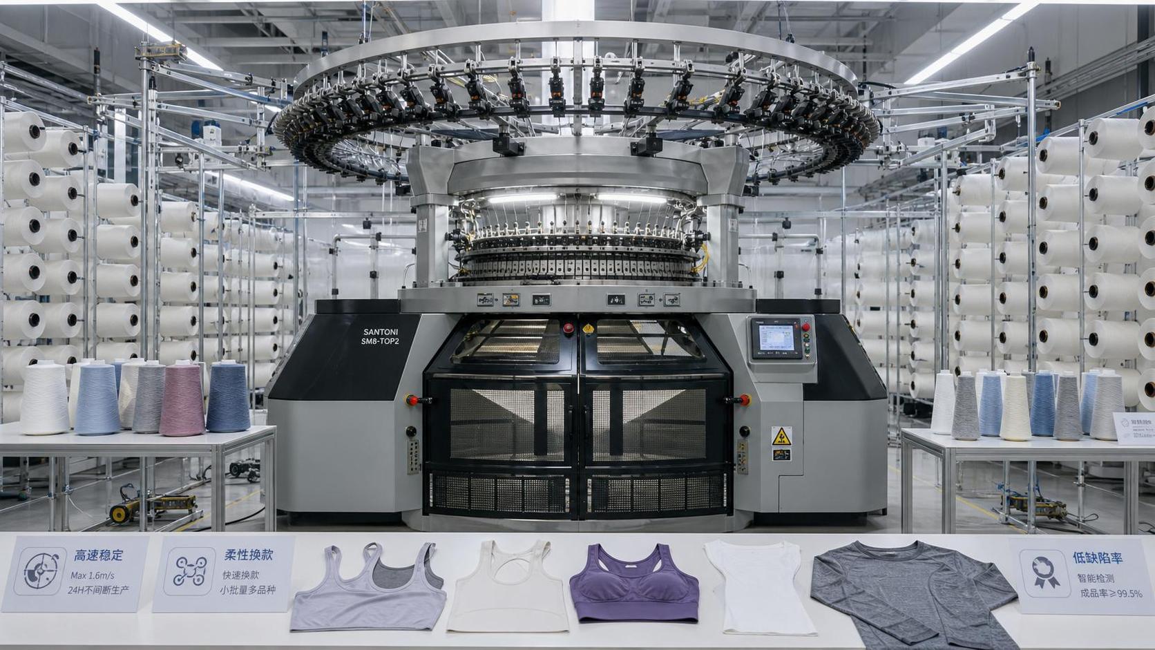 Seamless Apparel Knitting Machines: Key Performance Metrics